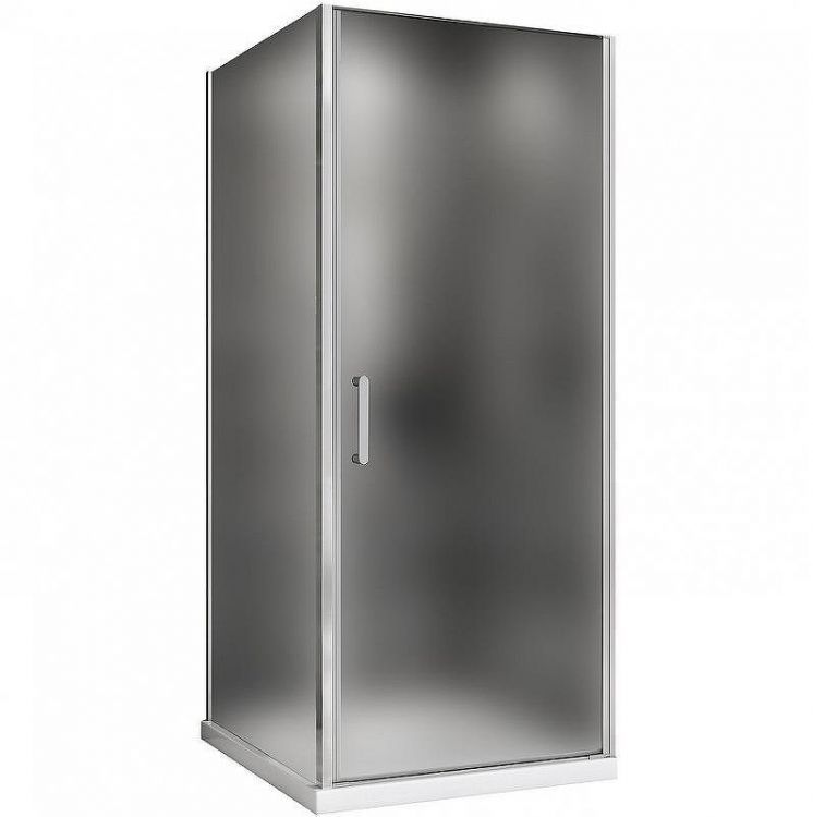 Душевой уголок Abber Sonnenstrand 70х90 AG04070M-S90M профиль Хром стекло матовое