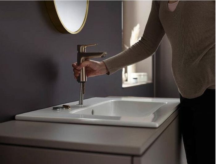 Смеситель для раковины Hansgrohe Talis E 71710140 Шлифованная бронза