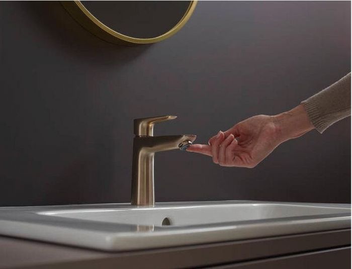 Смеситель для раковины Hansgrohe Talis E 71710140 Шлифованная бронза