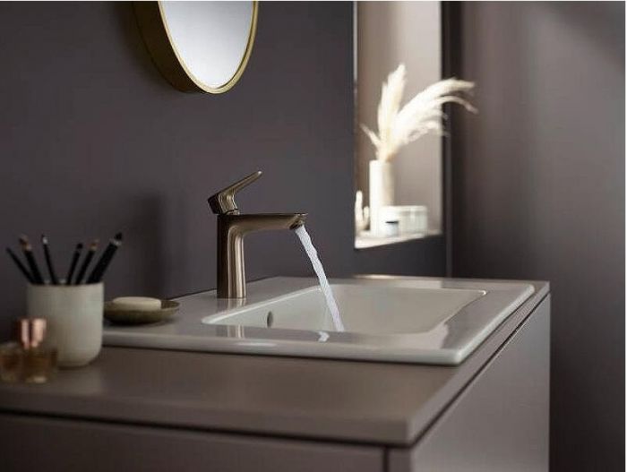 Смеситель для раковины Hansgrohe Talis E 71710140 Шлифованная бронза