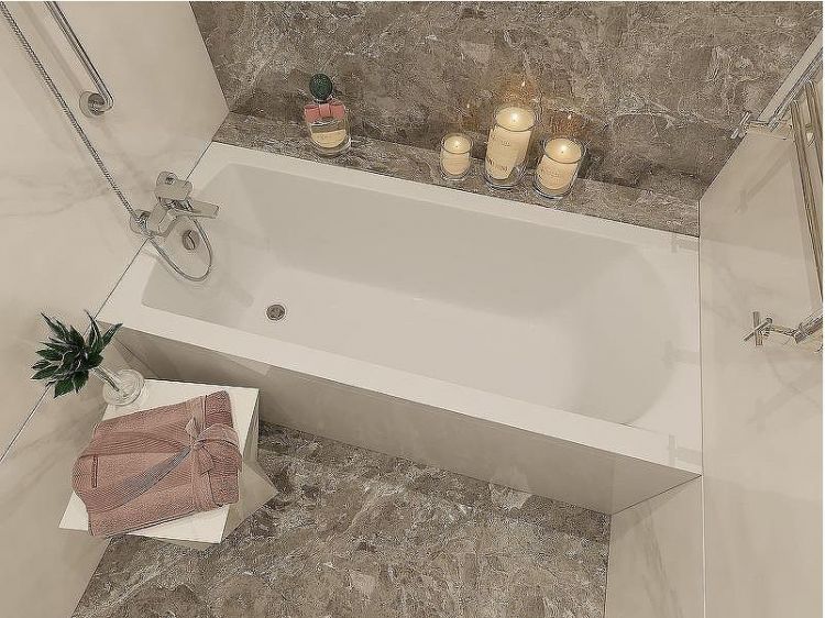 Акриловая ванна Vayer Milana 180x75 Гл000024278 без гидромассажа