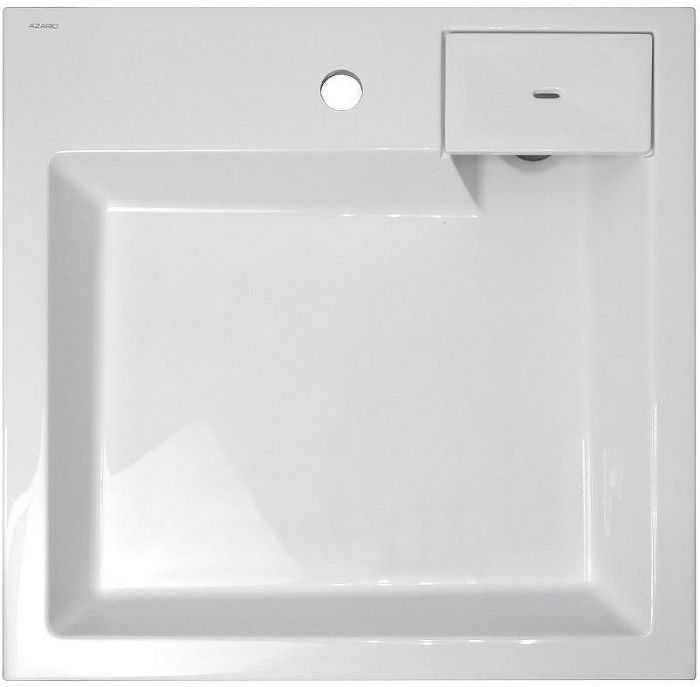 Раковина Azario Slim 60 CS00078302 на стиральную машину Белая