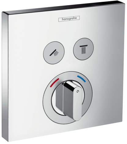 Hansgrohe ShowerSelect, Смеситель для душа, встраиваемый, внешняя часть, Цвет: хром