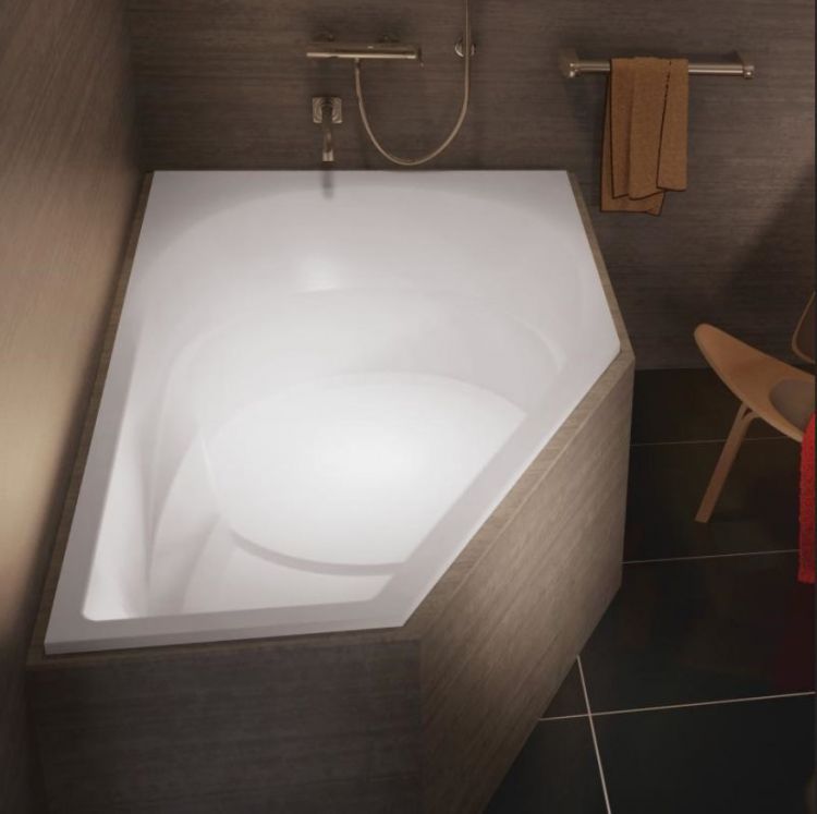 Акриловая ванна RIHO Yukon 160x90 L, BA3500500000000 Акриловая ванна RIHO Yukon 160x90 L, BA3500500000000