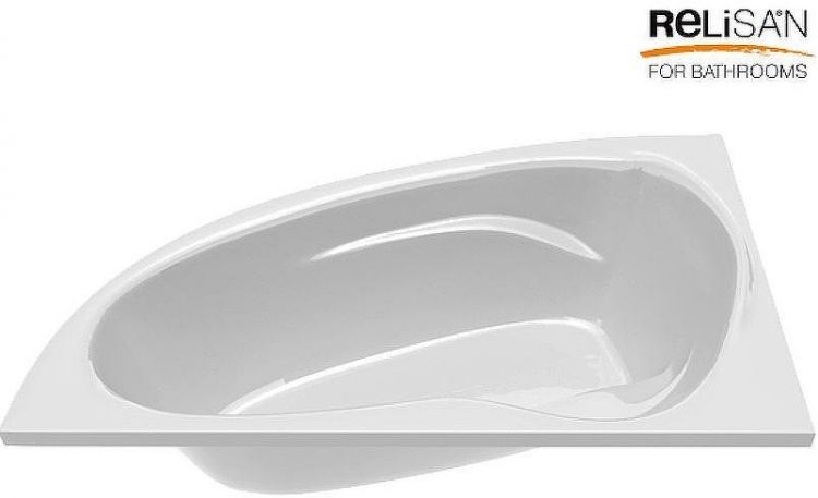 Акриловая ванна Relisan Zoya 140x90 L Гл000001247 без гидромассажа