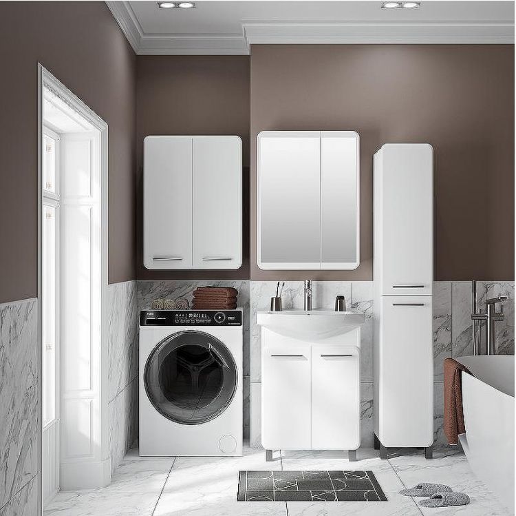 Раковина Runo Rosa Элеганс 60 УТ000001013 Белая