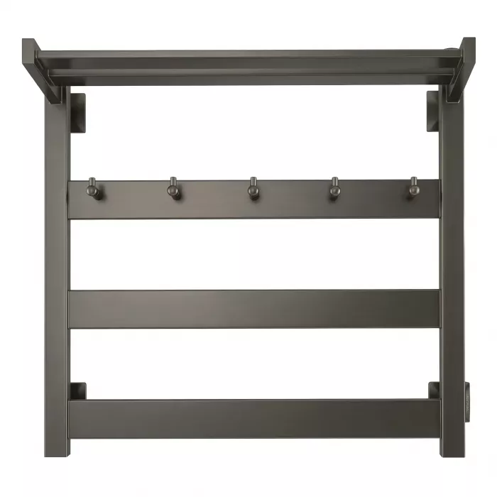 Полотенцесушитель электрический Secado Комано 1 КСП 60x60 графит
