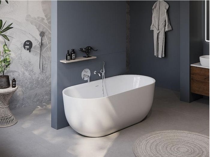 Акриловая ванна BelBagno 170x77 BB706-1700-770 без гидромассажа