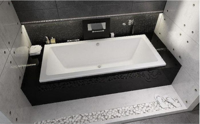 Акриловая ванна Riho Lusso 180x80 B036001005 (BA9800500000000) без гидромассажа