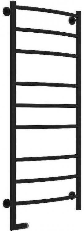 Электрический полотенцесушитель Сунержа Галант 2.0 1200x500 L 31-5200-1250 Черный матовый