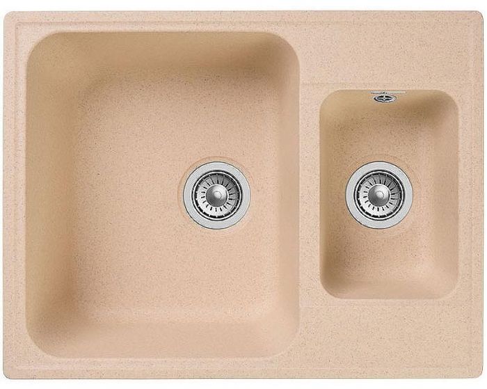 Кухонная мойка GranFest Quarz GF-Z09 Бежевая