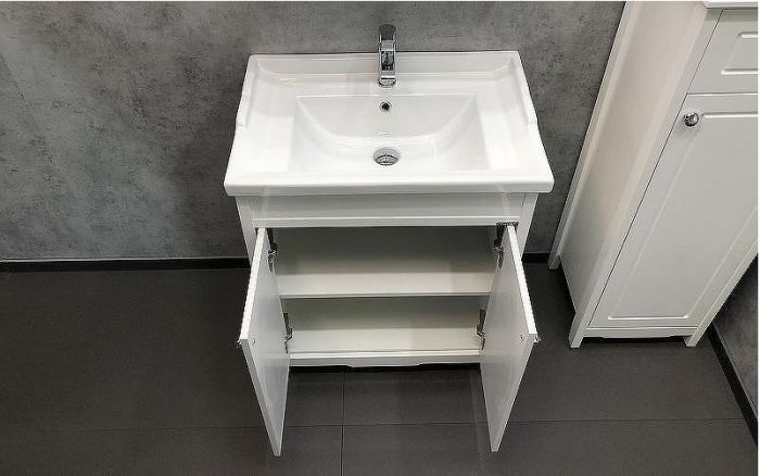 Тумба с раковиной Comforty Тбилиси 70 00003132629 Белая