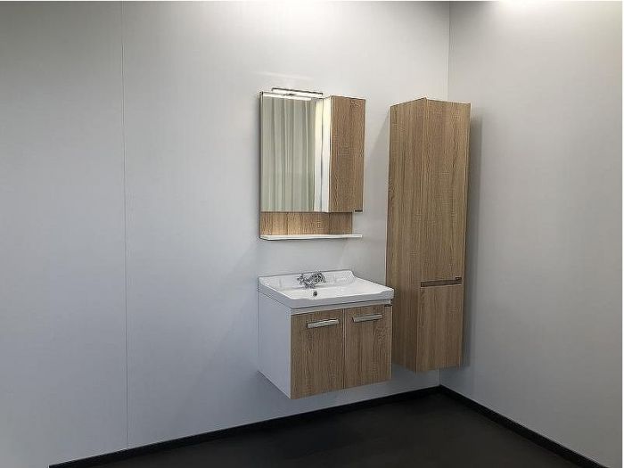 Зеркало со шкафом Comforty Рига 60 00004142211 Дуб сонома
