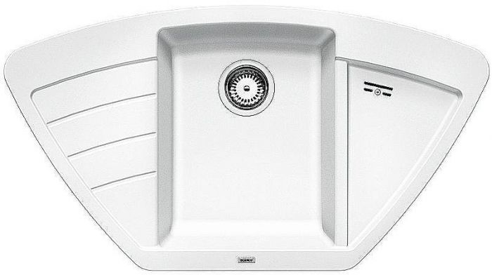 Кухонная мойка Blanco Zia 9 E 514758 Белая
