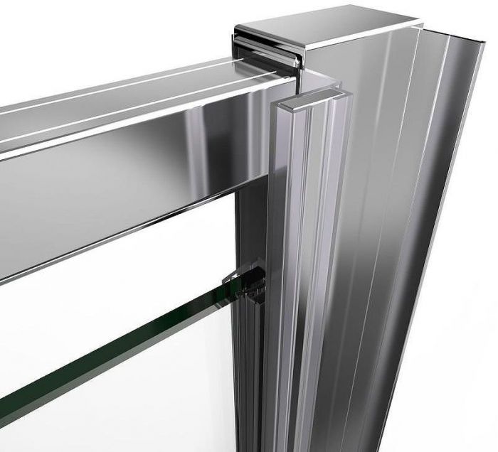 Душевая дверь Vincea Intra 100 VDP-1I9010CL профиль Хром стекло прозрачное
