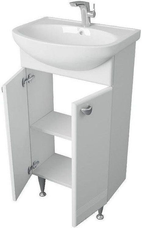 Тумба под раковину 1MarKa Story 45Н У99313 Белый глянец Тумба под раковину 1MarKa Story 45Н У99313 Белый глянец