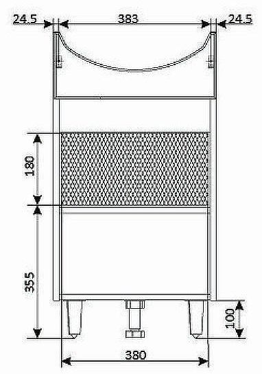 Тумба под раковину 1MarKa Story 45Н У99313 Белый глянец Тумба под раковину 1MarKa Story 45Н У99313 Белый глянец