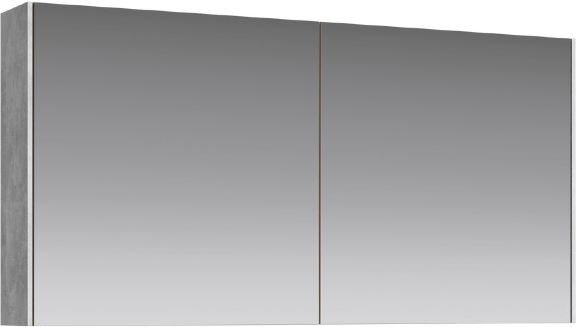 Зеркальный шкаф AQWELLA Mobi 120 см, MOB0412+MOB0717BS