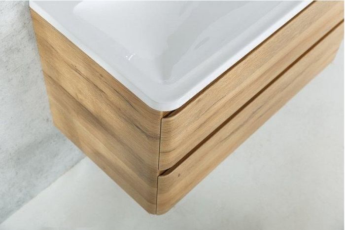 Тумба под раковину BelBagno ACQUA-1000-2C-SO-RR подвесная Rovere Rustico