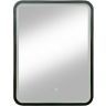 Зеркало Континент Enjoy 600x800 ЗЛП842 с подсветкой Черное с сенсорным выключателем с подогревом
