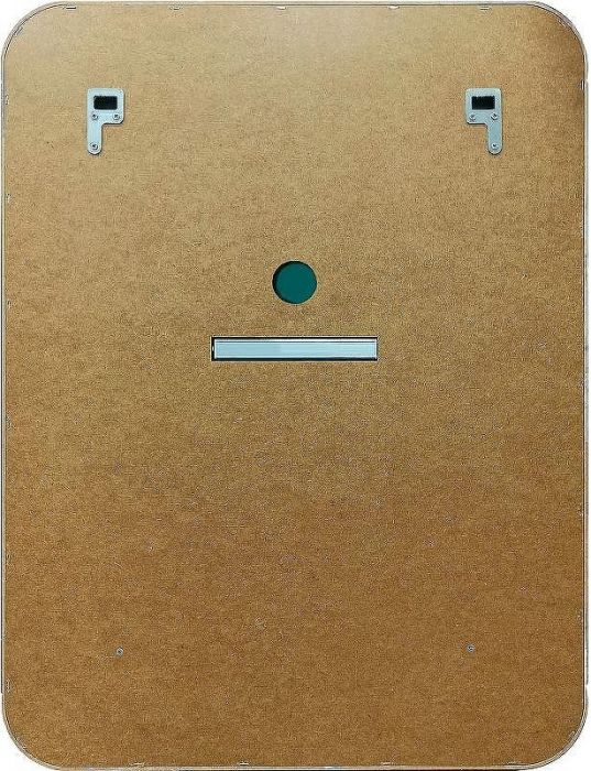 Зеркало Континент Enjoy 600x800 ЗЛП842 с подсветкой Черное с сенсорным выключателем с подогревом