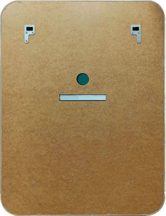 Зеркало Континент Enjoy 600x800 ЗЛП842 с подсветкой Черное с сенсорным выключателем с подогревом