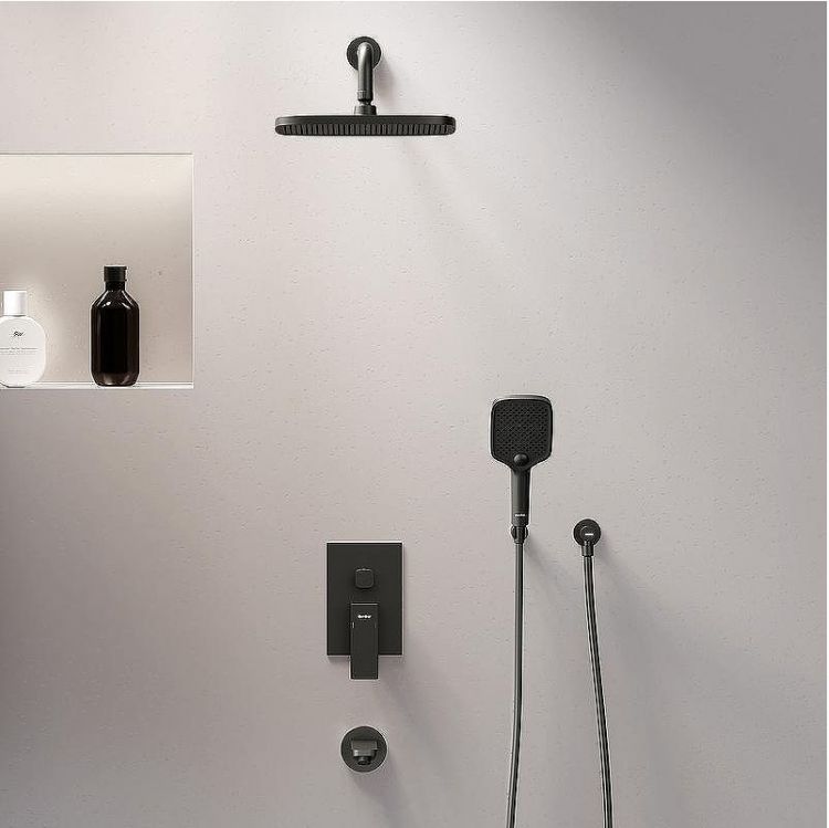 Душевая система Damixa Gala 953510300 Черная матовая Душевая система Damixa Gala 953510300 Черная матовая