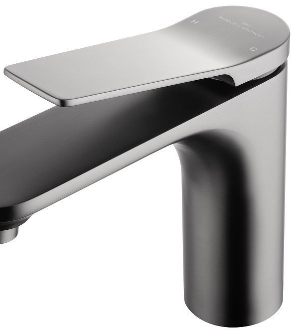 Смеситель для раковины Wonzon & Woghand WW-XH-010-BGG цвет Темный графит