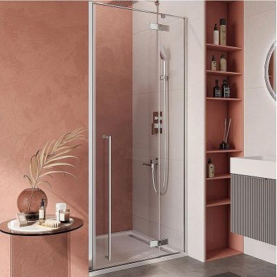 Душевая дверь Cezares Liner 100 R LINER-B-12-100-C-Cr-R профиль Хром стекло прозрачное