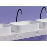 Умывальник CERAMICANOVA Element чаша накладная прямоугольная CN6053
