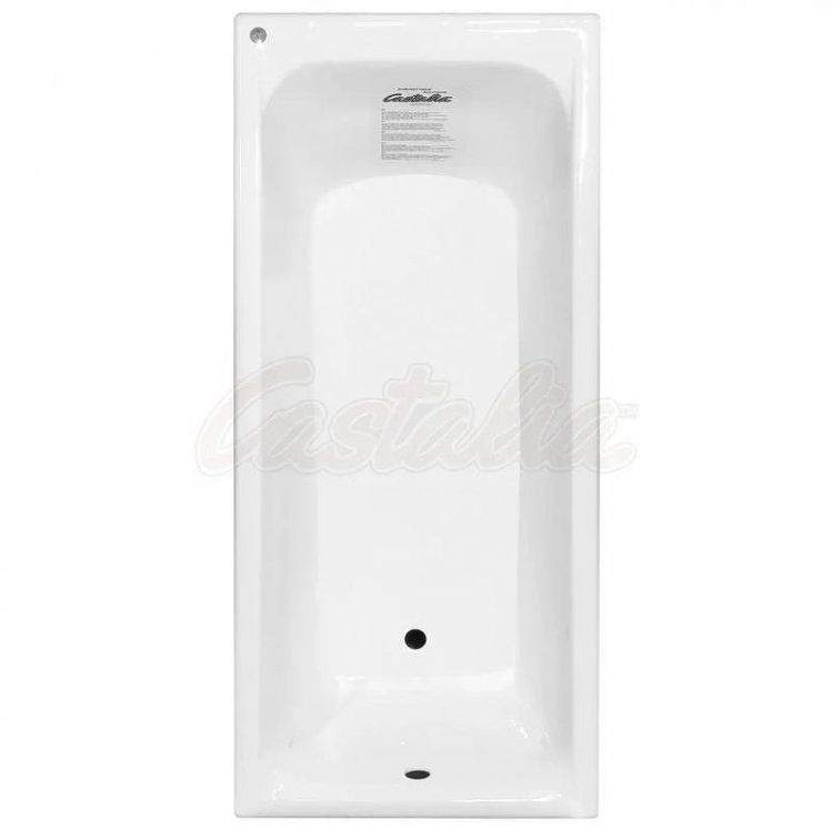 Чугунная ванна Castalia Prime S2021 180х80 Ц0000146 с антискользящим покрытием