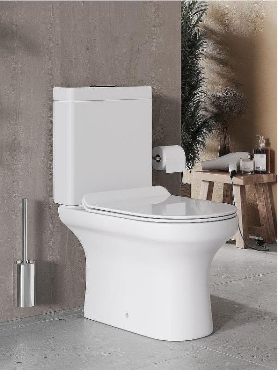 Унитаз компакт Agger AT04000 с бачком и сиденьем Микролифт