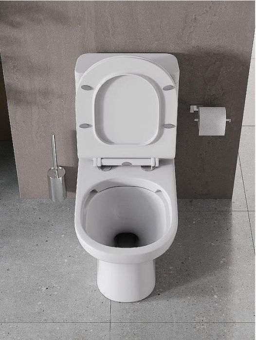 Унитаз компакт Agger AT04000 с бачком и сиденьем Микролифт