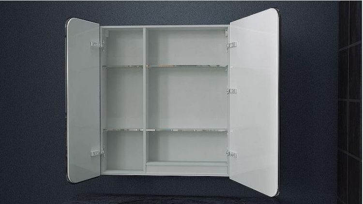 Зеркальный шкаф Art&Max Verona AM-Ver-800-800-2D-R-DS-F с подсветкой с сенсорным выключателем Белый Зеркальный шкаф Art&Max Verona AM-Ver-800-800-2D-R-DS-F с подсветкой с сенсорным выключателем Белый