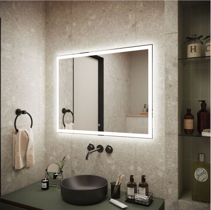 Зеркало SANCOS с подсветкой City 900х700 мм, CI900