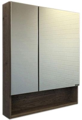 Зеркальный шкаф Comforty Никосия 60 00-00008850 Дуб темный