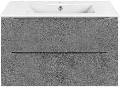 Тумба под раковину Vincea Mia 75 VMC-2MC750BT подвесная Beton