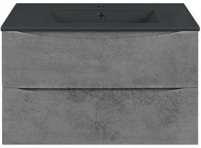 Тумба под раковину Vincea Mia 75 VMC-2MC750BT подвесная Beton