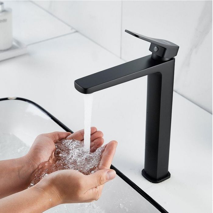 Смеситель для раковины Raffine F1199H цвет Черный