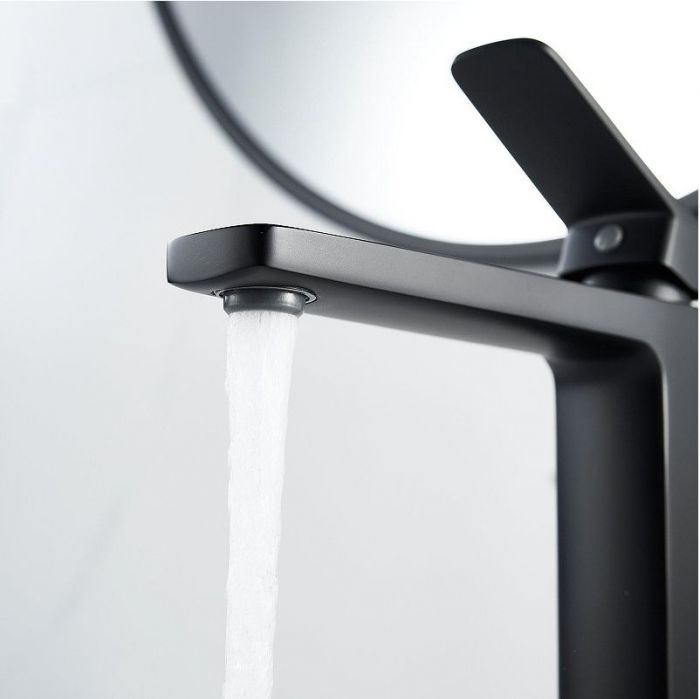 Смеситель для раковины Raffine F1199H цвет Черный