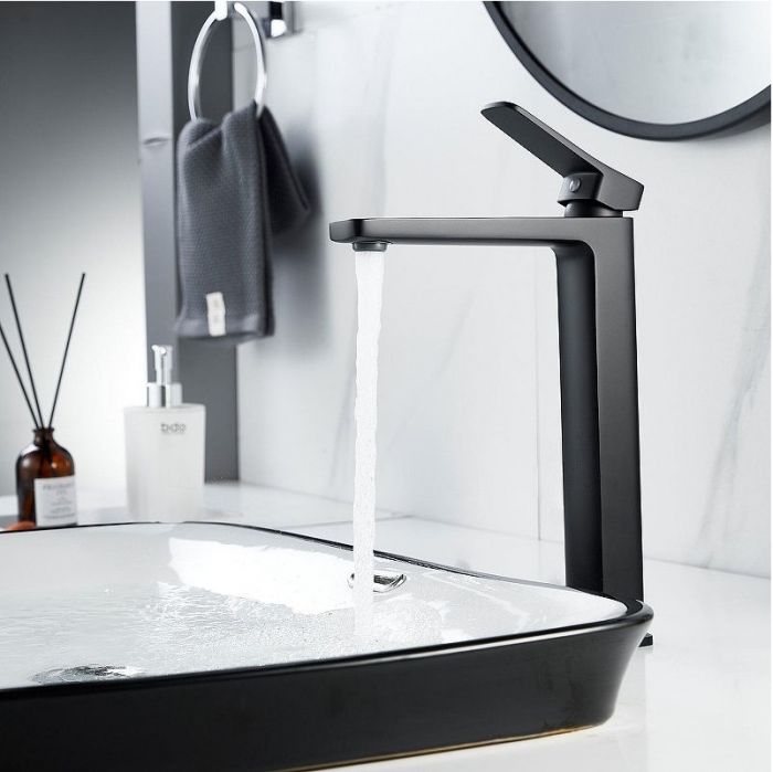 Смеситель для раковины Raffine F1199H цвет Черный