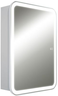 Зеркальный шкаф AQUAme AQM9202 60 с подсветкой цвет Белый