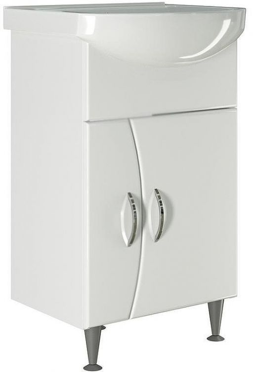 Тумба под раковину Mixline Эталон 52 525506 Белая