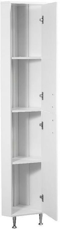 Шкаф пенал Stella Polar Концепт 30 SP-00000147 угловой Белый