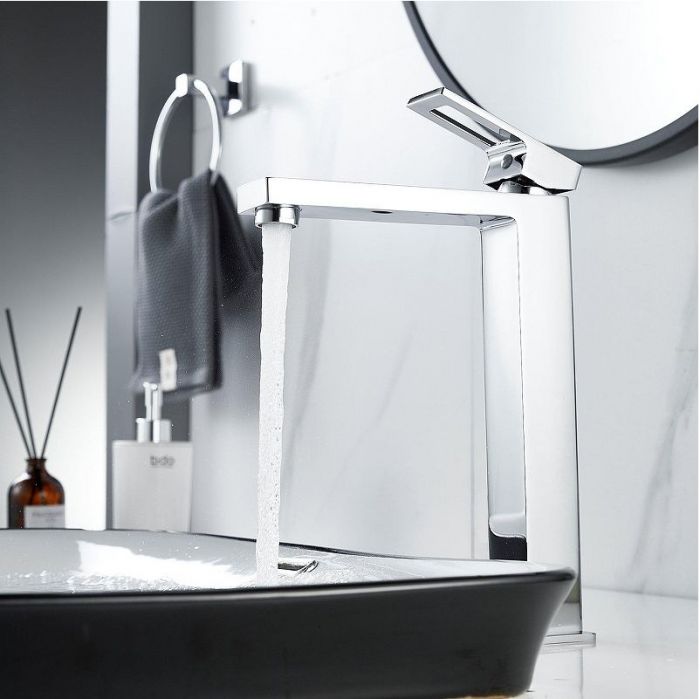 Смеситель для раковины Raffine F1196 цвет Хром