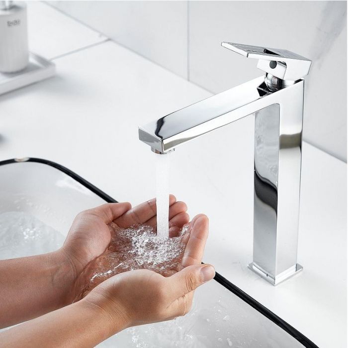 Смеситель для раковины Raffine F1196 цвет Хром