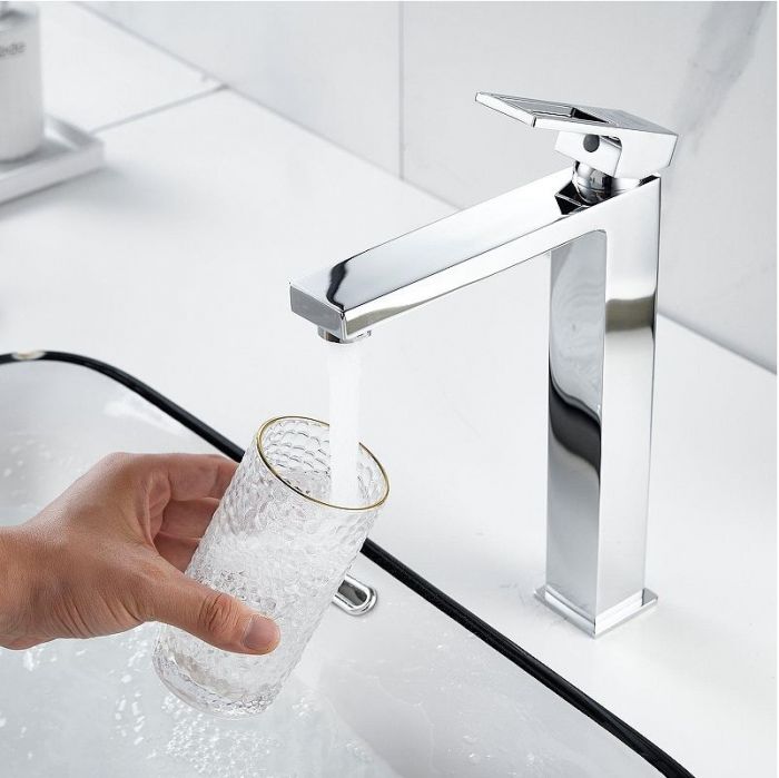 Смеситель для раковины Raffine F1196 цвет Хром