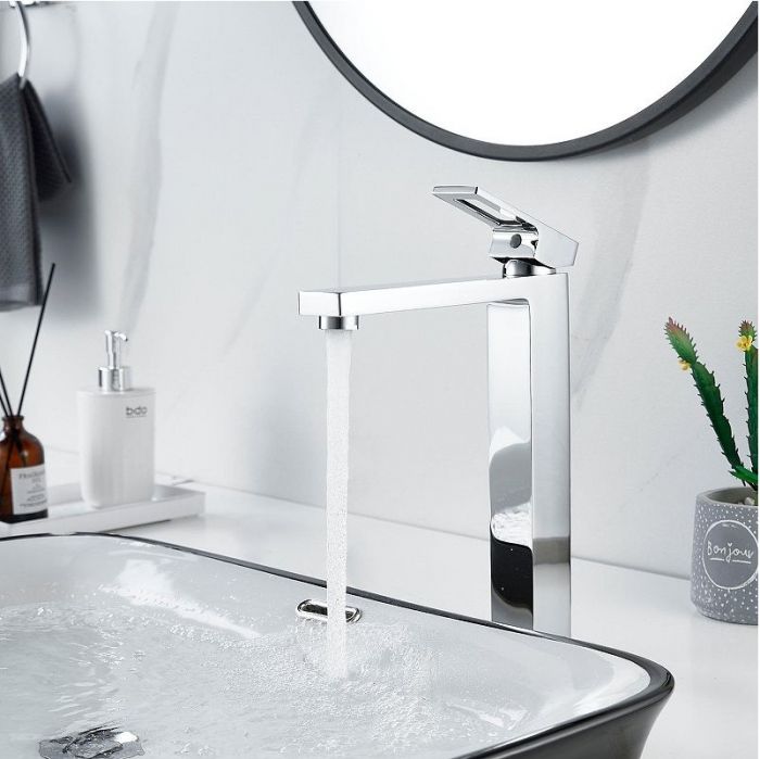 Смеситель для раковины Raffine F1196 цвет Хром