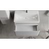 Тумба под раковину Raval Welto 80 Wel.01.80/P/W/RL подвесная Белая