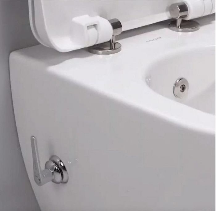 Унитаз биде Creavit Free FE320-34CB00E-0002 подвесной Белый без сиденья